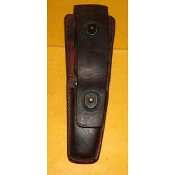 ARMEE AMERICAINE U.S : ETUI EN CUIR POUR SET D'OUTILLAGE CS-34 ,  MONTEUR DE LIGNE DES TRANSMISSIONS