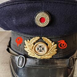 Casquette allemande ww2 vétéran Kyffhauser