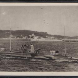 CPA - Marine Militaire - Sous - Marin LA CIRCE de 600 tonnes - N°3800