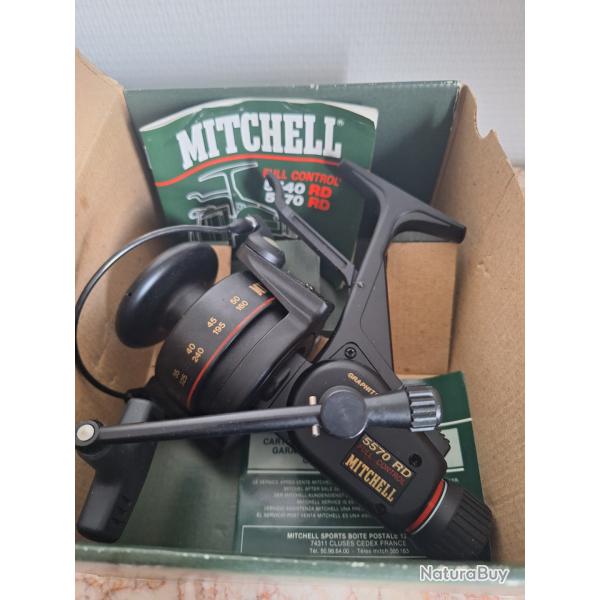 Moulinet Pche Mitchell 5570 RD neuf de stock avec bote et documents.