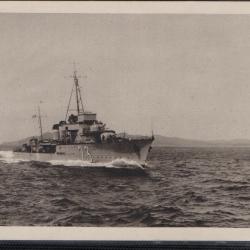 CPA - Marine Militaire - Torpilleur RAILLEUSE de 1400 tonne  - N°3806