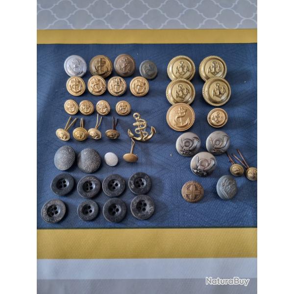 Boutons marine