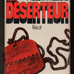 le déserteur de noel favrelière "corvée de bois algérie" FLN