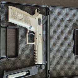 Pistolet CZ P09 P-09 Co2 Blowback Full Metal ASG - Urban Grey