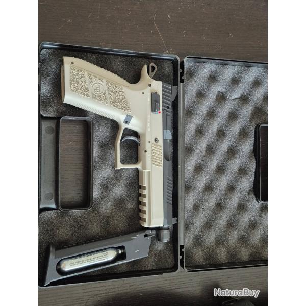 Pistolet CZ P09 P-09 Co2 Blowback Full Metal ASG - Urban Grey