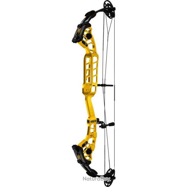 SANLIDA - Arc  Poulies HERO 10 II 37" 30-40 # DROITIER (RH) 24"-26.5" ANODIZED GOLD