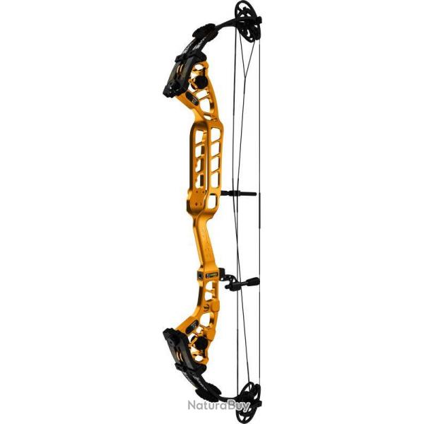 SANLIDA - Arc  Poulies HERO 10 II 37" 30-40 # DROITIER (RH) 24"-26.5" ANODIZED ORANGE