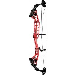 SANLIDA - Arc à Poulies HERO 10 II 37" 30-40 # DROITIER (RH) 24"-26.5" ANODIZED RED