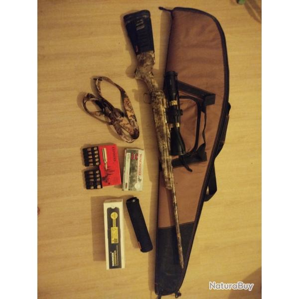 Browning X-Bolt 270 WSM + silencieux+ lunette + munitions