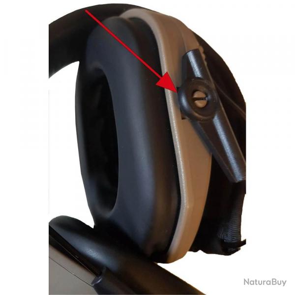 Paire de Coussinets en Gel Walkers Razor - Confort Suprieur - Rduction des Pressions - Pour Casque