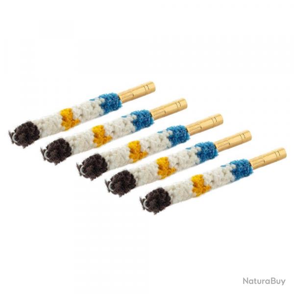 couvillons en Laine Cal.5,5  14 mm - Nettoyage Efficace - Adapts  Plusieurs Calibres - Pour un E
