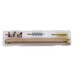 Set de Nettoyage pour Fusil Cal.12 à 28 - 3 Écouvillons - Nettoyage Efficace - Entretien Optimal de 