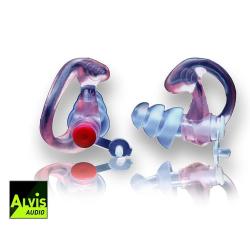 Oreillettes Alvis MK4 - Bouchons Demi-Mesure Progressifs Renforcés - Protection Auditive Optimale Ta