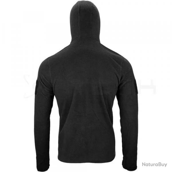 Sweat Polaire avec Capuche Viper Tactical Noir Confort Thermique Rsistance et Mobilit Optimale
