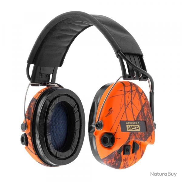 Casque Audio Amplifi Sordin Supreme Pro X - Technologie Active - Protection Auditive Optimale - Con