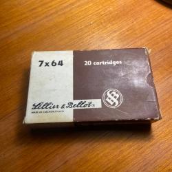 Boites 20munitions 7X64