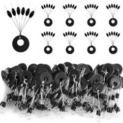 600 Pièces Stop Float Pèche Taille XS S M L Pour La pêche Aux Vifs Brochet Sandre Perche Silure