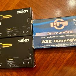 !!! Sans Prix de réserve !!! Sako 222 Remington