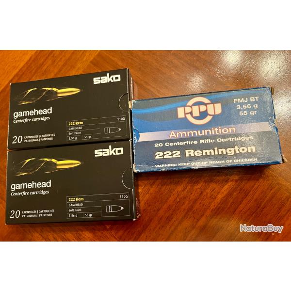 !!! Sans Prix de rserve !!! Sako 222 Remington