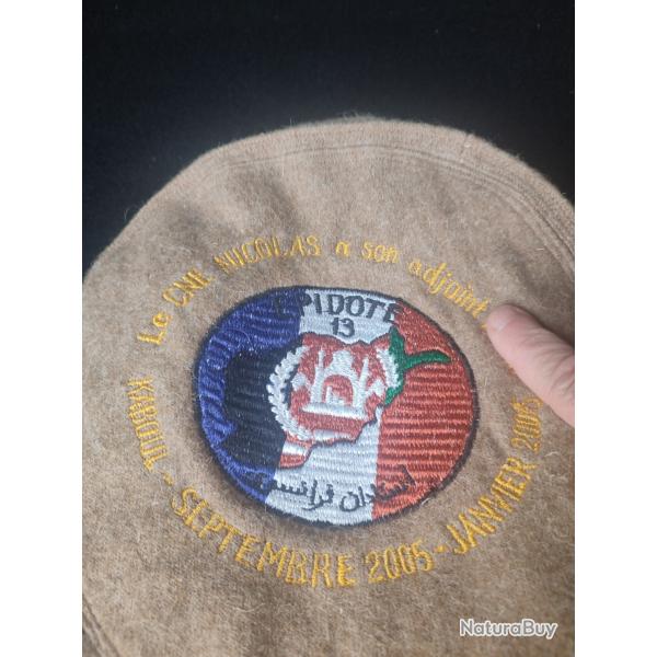 coiffe Pakol Afghanistan