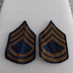 Lot de grades armée us FIRST SERGEANT ORIGINAL