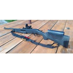 Fusil à pompe hastan escort 12/76 avec point rouge