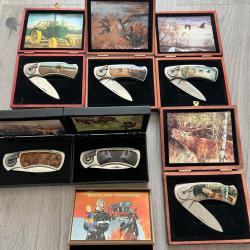Couteau de collection avec coffret bois à 1