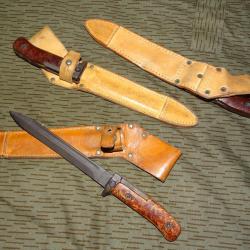 Baïonnette VZ-58 originale pour fusil de combat tchèque - Époque communiste, bon état