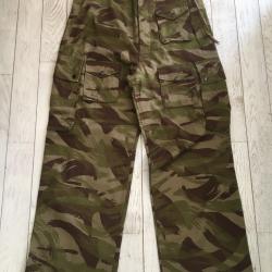 Pantalon Para camouflage lézard 47/52 taille L/XL Fabrication actuelle Indo
