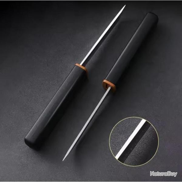 Couteau double lame droit et Tanto1 sans rserve !!