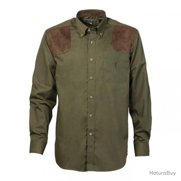 Prix de dpart  1 !! Chemise Percussion Marcilly Kaki Taille M