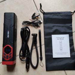 A SAISIR - Compresseur/gonfleur rechargeable portable 12v 150PSI NEUF