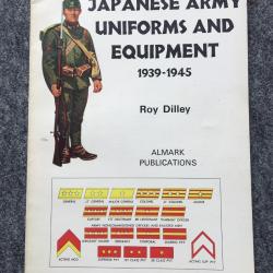 Fascicule relié Japanese Army Uniform and Equipment 1939-1945