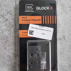 Plaque adaptatrice GLOCK MOS 04 (Leupold Delta Pro - Eotech - Vortex Defender CCW) 70342 MOS Adapter