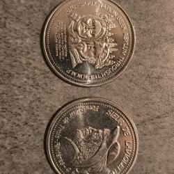 LOT DEUX PIÈCES de monnaie CANADIENNE