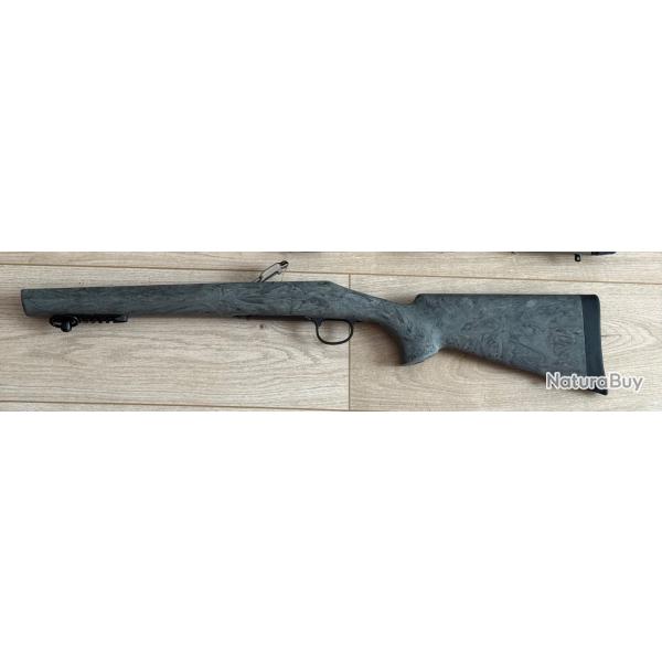 Crosse Hogue synthtique Ghillie Green (soft touch) pour Remington 700 SA