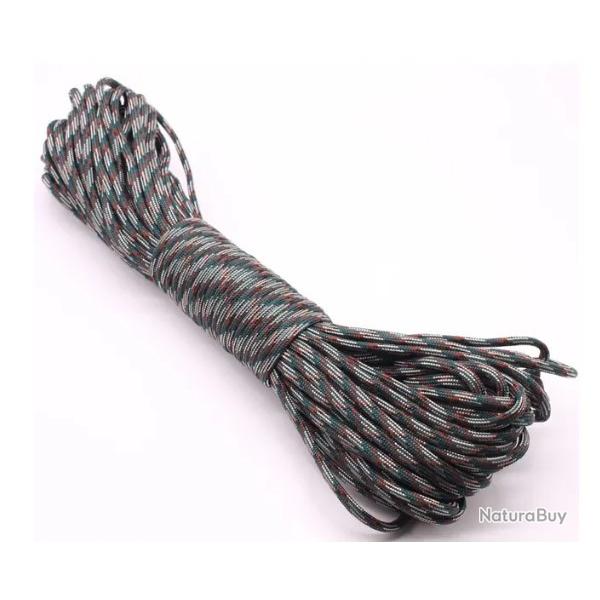 Paracorde - Fort camo - 25m