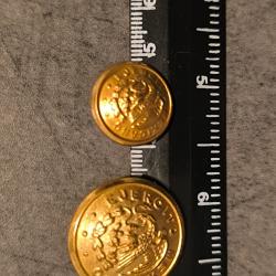 BOUTONS DE L'ARMÉE MEXICAINE