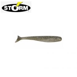 Leurre souple Storm So-Run Makan Minnow 4" 10cm Bulk Pearl Shad par 2