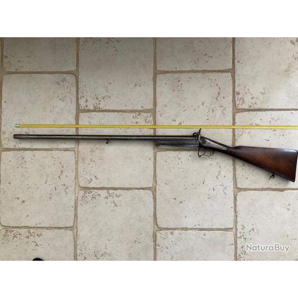 Fusil  broche calibre 16 type Lefaucheux