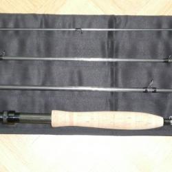 CANNE  MOUCHE  GRAPHITE  CONCEPTION  THELO -  11'  -  SOIE  6.