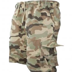 Men's Shorts Loose Large Size Multi-Pocket Overalls Summer Cargo Shorts Comfortable Pants Outdoor Ca