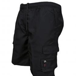 Men's Shorts Loose Large Size Multi-Pocket Overalls Summer Cargo Shorts Comfortable Pants Outdoor Ca