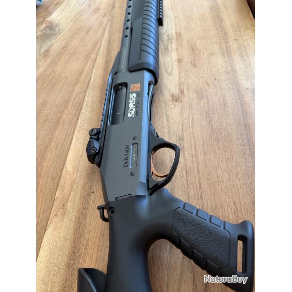 Fusil  pompe calibre 12 Fabarm SDASS pro force stage 2 cat. C