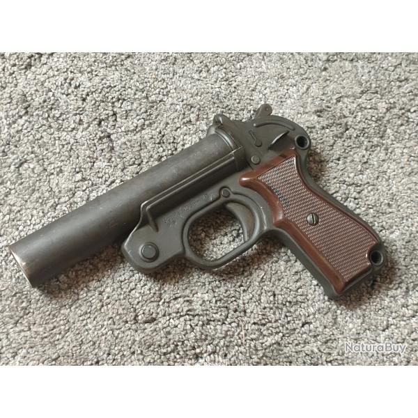 Pistolet lance fuse allemand Geco cal . 4 ( 26.4 mm ) tat impeccable