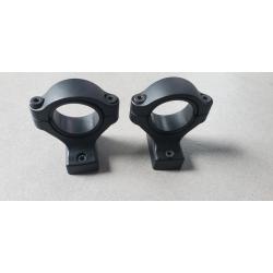 COLLIERS DE MONTAGE HAUT POUR CARABINE A VERROU TYPE REMINGTON 700