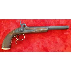 Pistolet de tir à percussion,  poudre noire,  ANTONIO MARCOS EIBAR, cal 44  AMR
