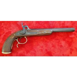 Pistolet de tir à percussion,  poudre noire,  ANTONIO MARCOS EIBAR, cal 44  AMR