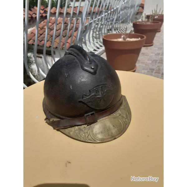 Casque Adrian ww1 Aviation