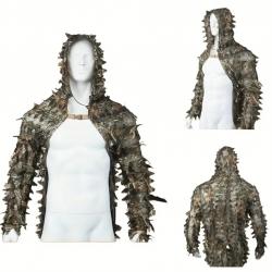 Veste cape camouflage forêt !